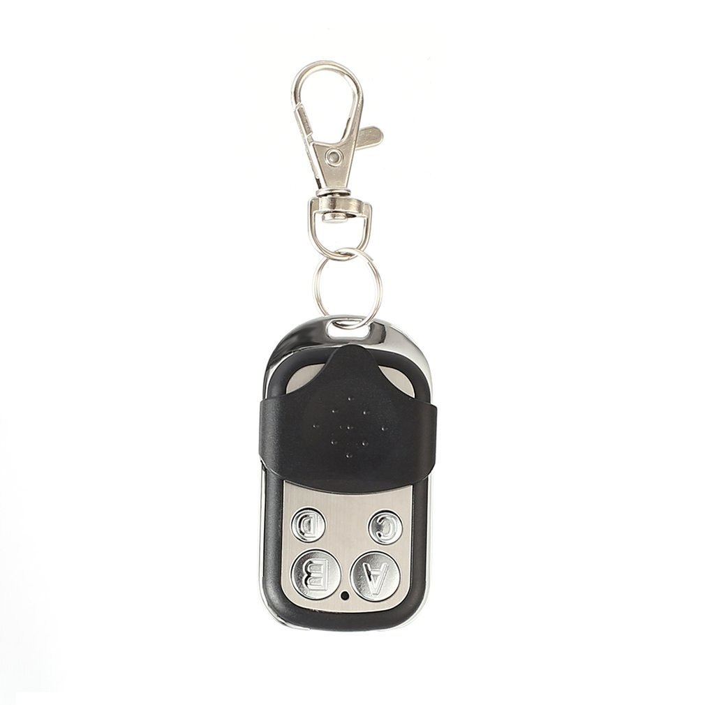 433MHz sans fil universel copie télécommande métal Push Cover 4 clé porte de Garage duplicateur voiture clé Fob système d'alarme automatique