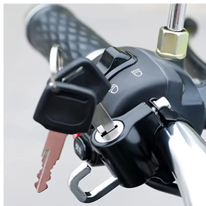 Motorhelmslot Anti-diefstal helmslot Stuurhouder Motorfiets Elektrische motorfiets Veiligheidsslot Accessoires