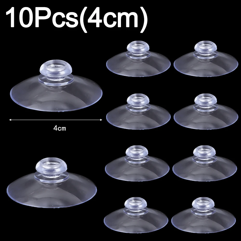 Ventouse transparente en Silicone, 10/1 pièces, puissante ventouse murale, cuisine, salle de bains, fenêtres, crochets en verre, fournitures PVC: Bleu profond