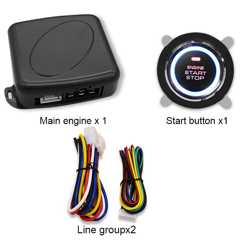 One key ignition starting system, keyless entry system, remote ignition starting, RFID anti-theft system, remote car searching a: PT-One click Start