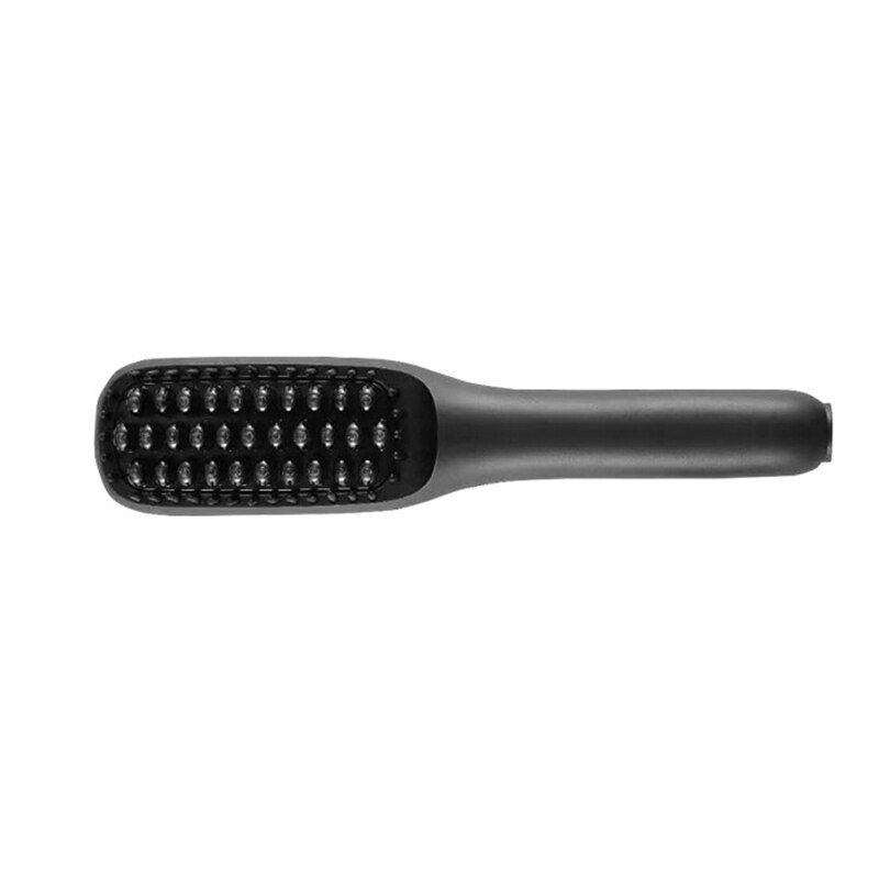 EU Plug Beard Straightener Men's Hair Brush Electric Heated Anti-Scaling Ceramic Comb Fast Frizzy Beards and Hair. Adjustable Te: Default Title