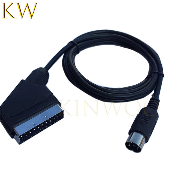 El más Cable convertidor de vídeo RGBS a EUR SCART para SS / MD2/3 / MVS Neo Geo consola de juegos NES reproductor de DVD RGB AES Cable CD Neogeo