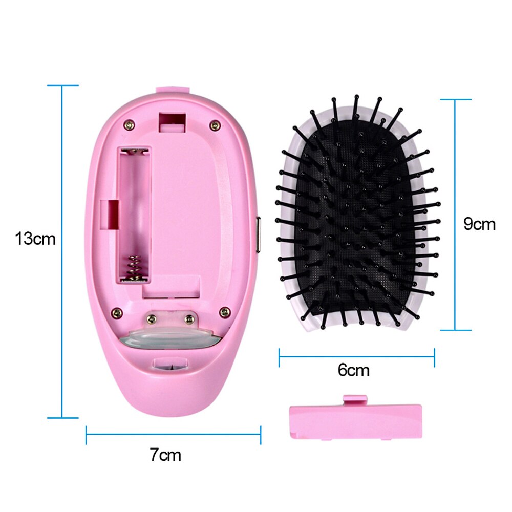 Brosse magique ionique électrique pour Massage du cuir chevelu, peigne antistatique, lisse, Portable, Ion négatif, pour coiffer les cheveux