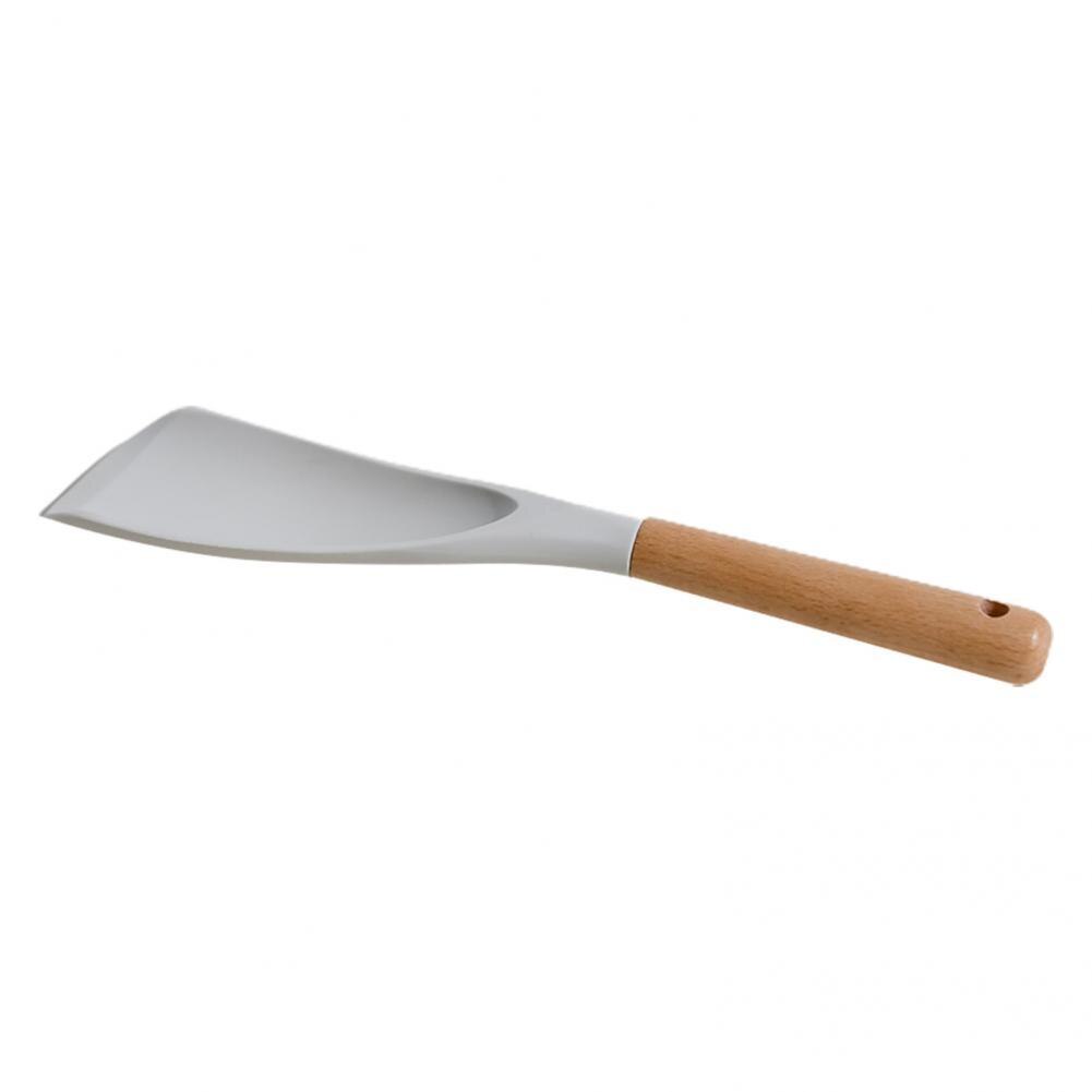 Pala de silicona resistente al calor para cocinar, pala de superficie irregular, paleta de arroz sin olor, herramienta de cocina
