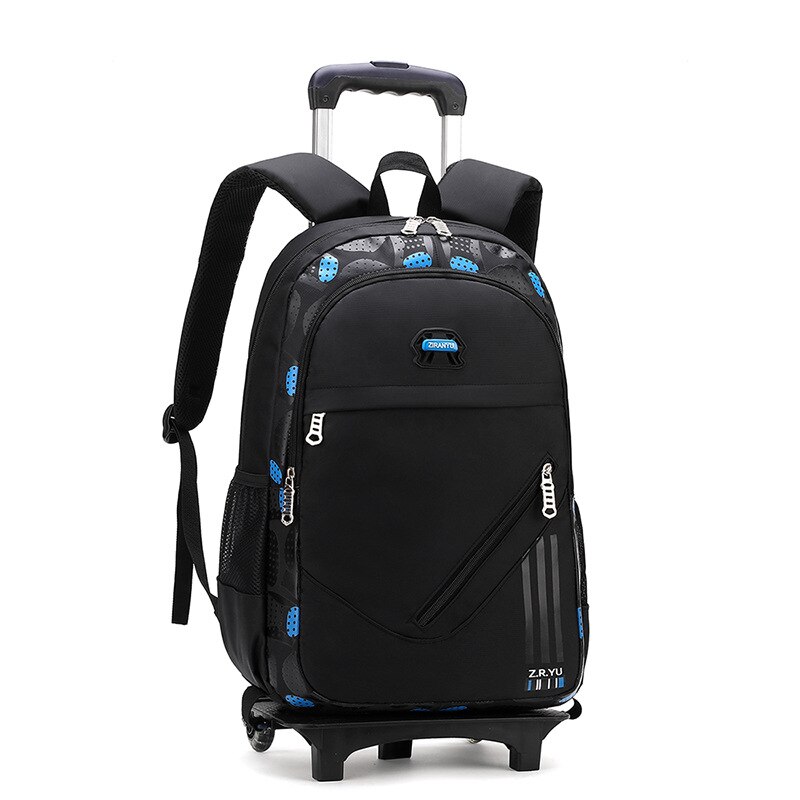 Egchescebo Kids Rolling Rugzak voor Meisjes 17 inch Trolley Koffers