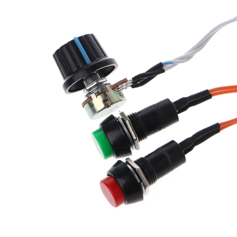 DC Motor Controller 6V 12V 24V PWM DC Motor Speed Regulator Controller Switch Linear Actuator