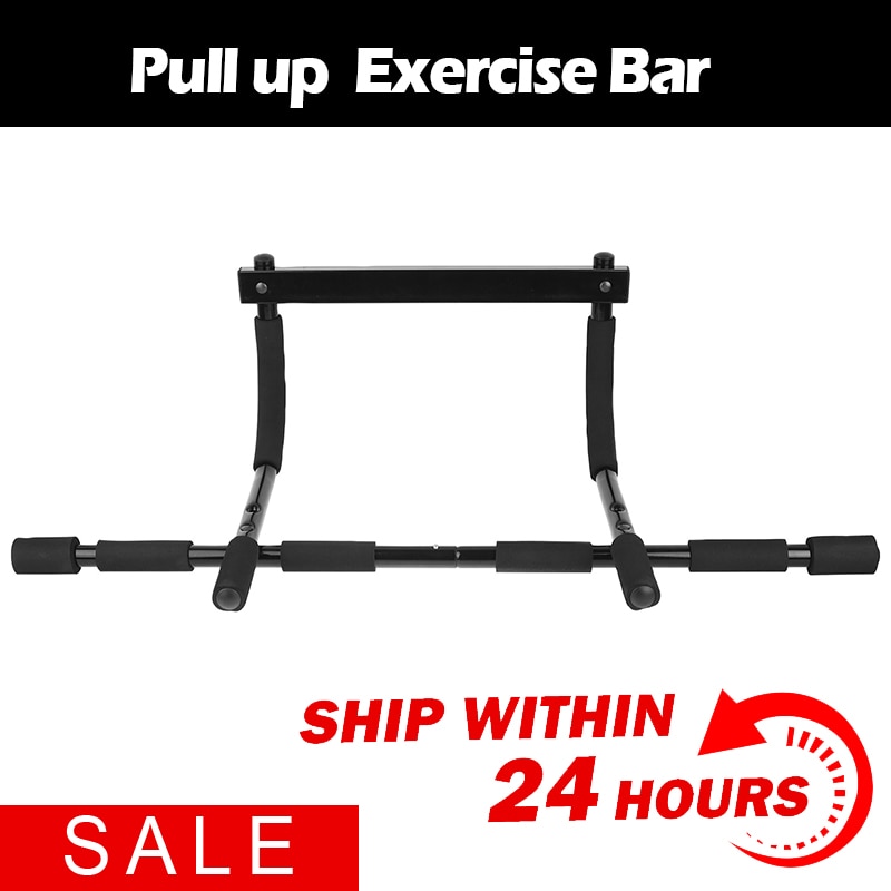 Chin Up Bar Durable Portable Thicken Practical Heavy Duty Pull-ups Exercise Bar Chin Up Bar Fitness Pole for Home Doorway