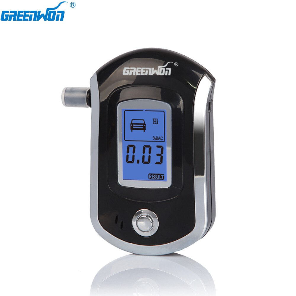 GREENWON digital breath alcohol tester Breathalyser alcoholmeters alcohol breathalyzer