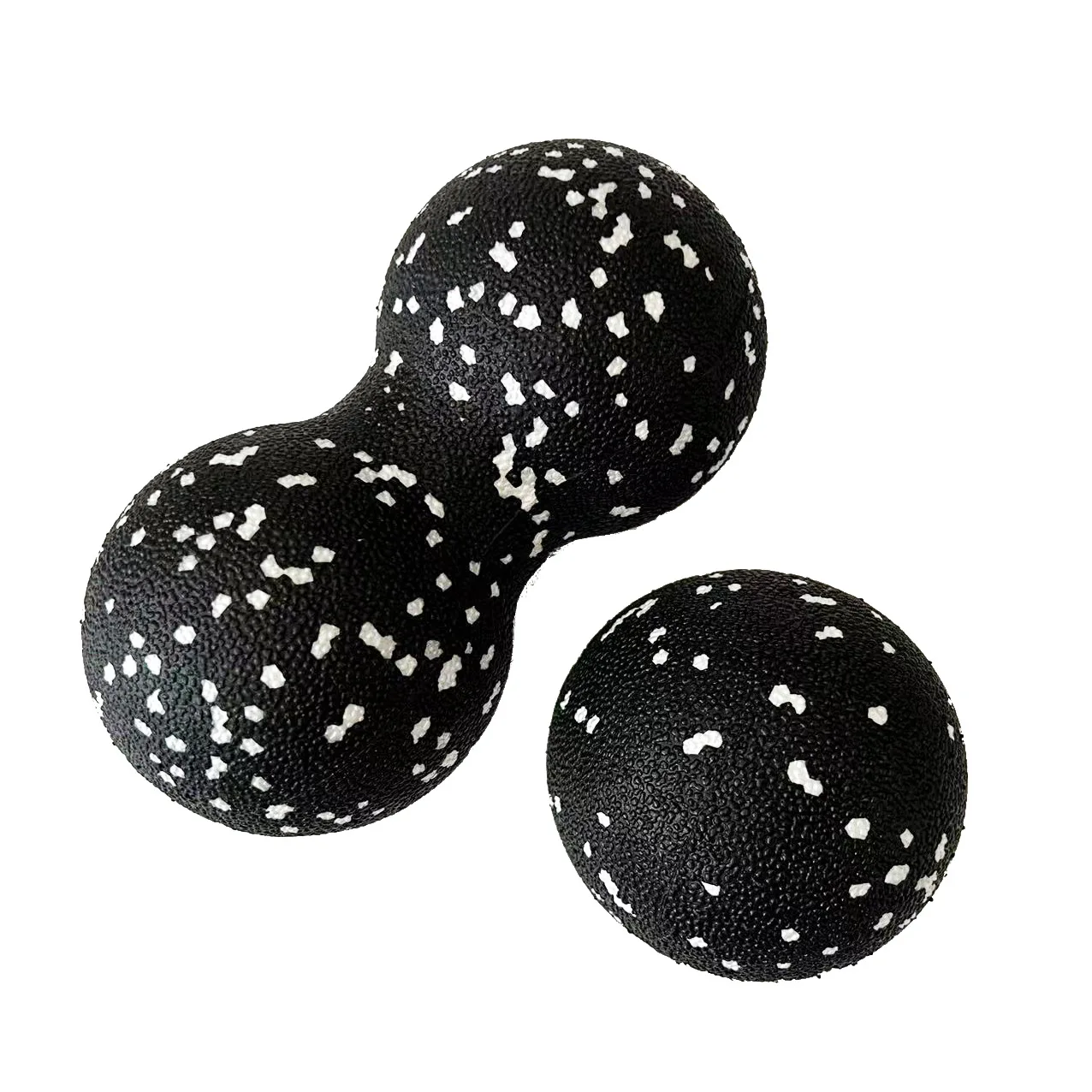 Fitnessball, hochdichter EPP-Erdnuss-Massageball, leichter Rücken-/Nacken-/Fuß-Mobilitätsball, tiefe Gewebe, myofasziale Entspannung