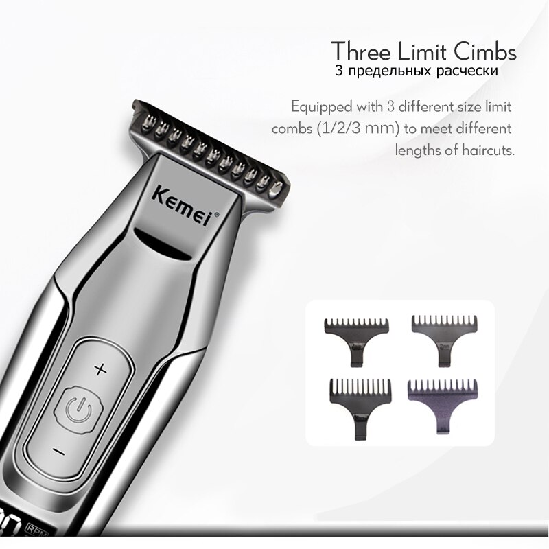 Kemei Haar Haarschneidemaschine für Männer Elektrische Haar Trimmer Haarschnitt Maschine LCD Digital DIY Haar Styling Werkzeuge Barbier Schermaschinen