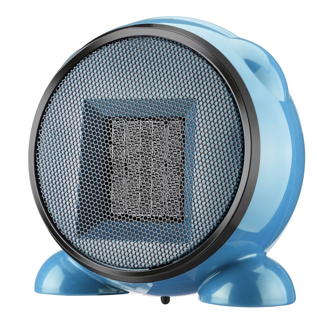 4 # Mini Kachel Ventilator Elektrische Kachel Mini Ventilator Kachel Draagbare Kachel Radiator Warmer Winter Praktische Home Office Gebruik: Blue 