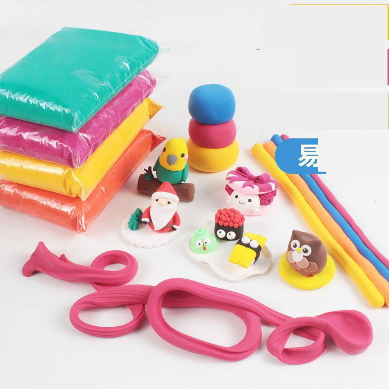 36 colors/Set Fluffy Sliming Toys Putty Soft Clay Antistress Light Plasticine Supplies Sand Fidget Gum Polymer Clay for kids