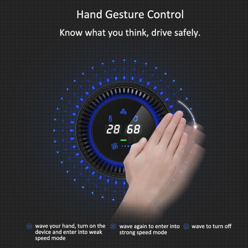 Intelligent HEPA Air Purifier Car/Nature Fresh Air Purifier best for Car Home