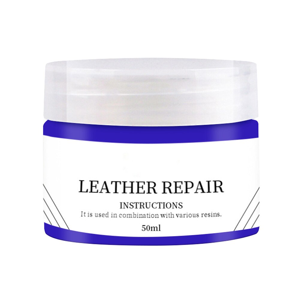 Leather Recolor Cream Repair Gel Scratch Remover for Leather Furniture Sofa Bag Shoes Care Cleaning 50ml FAS6: Royal Blue