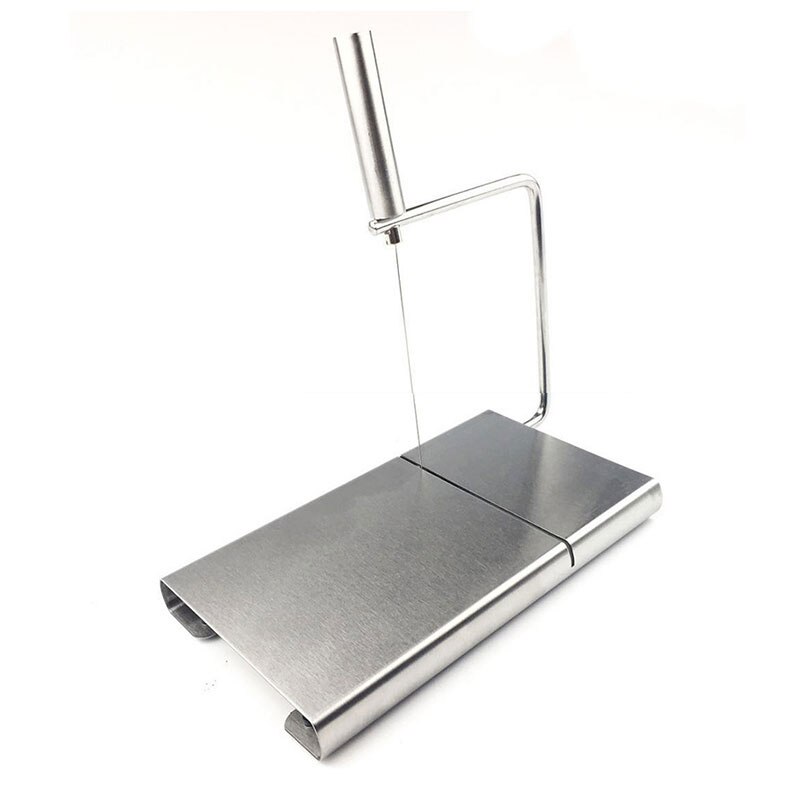 Cheese Slicer Stainless Steel Wire Kitchen Cheese Food Slicer Cheese Cutting Serving Board RT88: Default Title