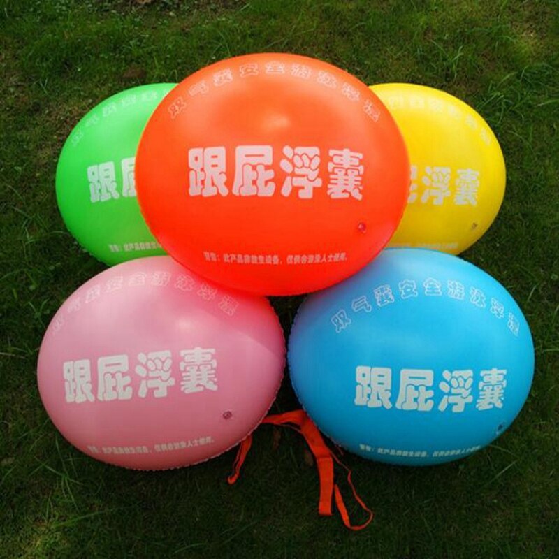 Safety Inflatable Life Saving Swim Buoy PVC Swimming Buoy Safety Float Air Dry Bag Tow Float Swimming Inflatable Flotation Bag