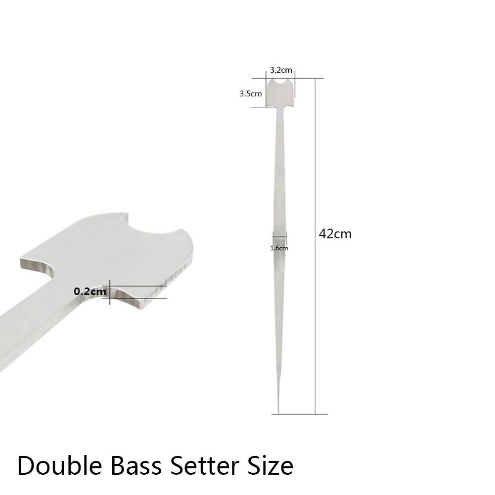 Cello / Double Bass Sound Post Setter Upright Stainless Steel Column Hook Tool Strings Instrument Cello Part Accessories