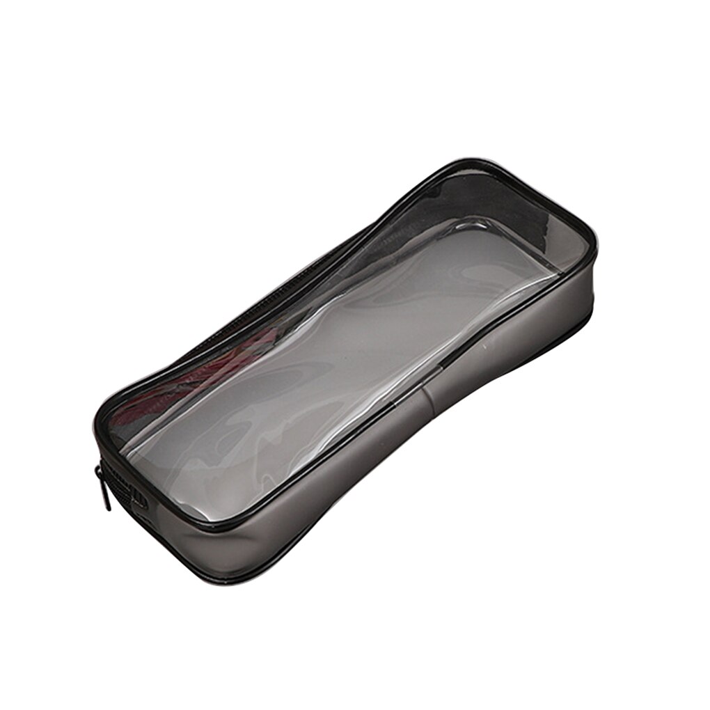 Transparent PVC Pencil Case Clear Stationery Bags Small Storage Bag Makeup Pouch School Supplies Storage Student Pen Bag: NO.2