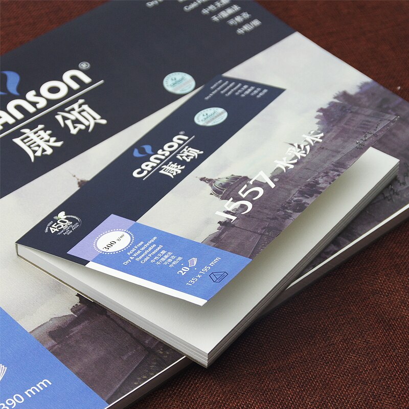 Canson – carnet De croquis en papier aquarelle, 1557, Original, pour la France