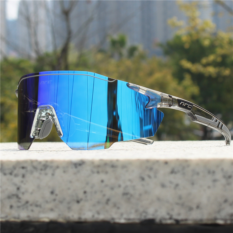 NRC gafas de sol de ciclismo 1 lente UV400 TR90 gafas deportivas para bicicleta MTB bicicleta de montaña pesca senderismo gafas para hombres y mujeres