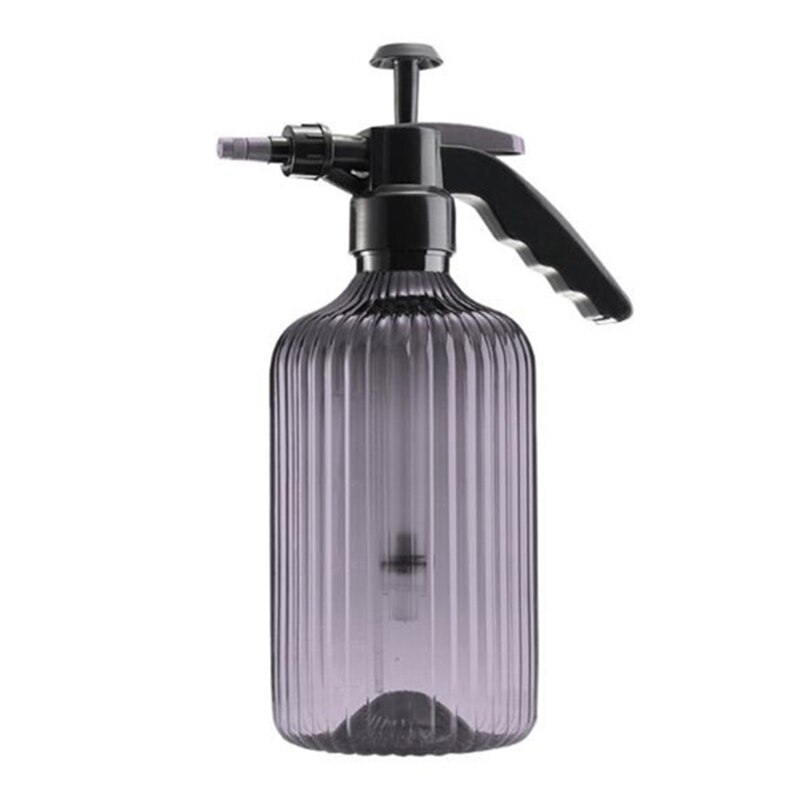 Pneumatisk manuel vandingssprøjtepotte tryk havearbejde vanddåser til blomster manuelle sprayflasker havearbejdsværktøj: Grå
