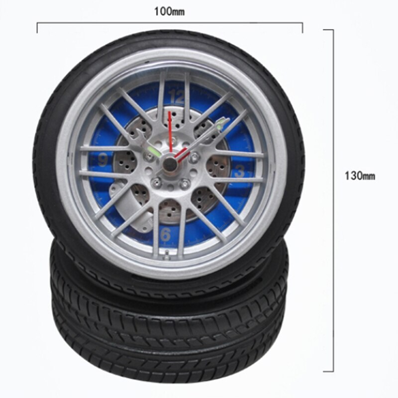 Pneumatici per auto creativi sveglia giocattolo per bambini regali orologio studenti desktop piccola sveglia decorazioni per la stanza a tema