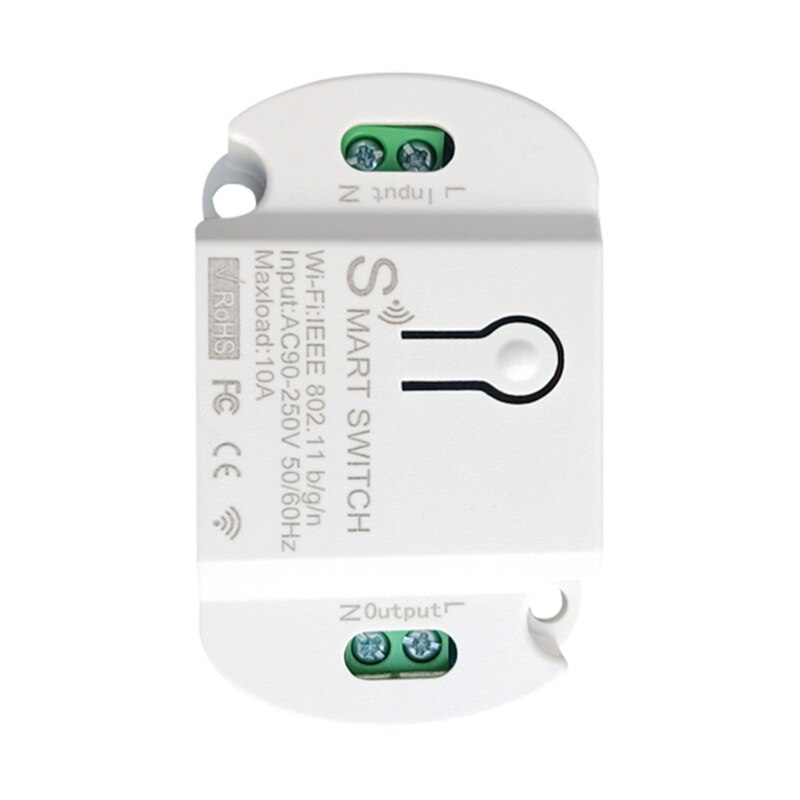 Aubess Ewelink Mini Remote Smart Switch Module Wifi/Bluetooth/2.4G Afstandsbediening Voice Control Werk Met Alexa google Thuis