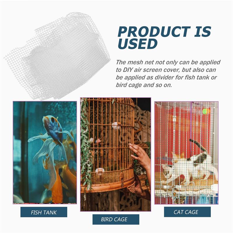 Fish Tank Anti-Jumping Net Aquarium Net Fish Mesh Net Stealth Anti-Jumping Nets Protective Anti-Tortoise Escape Jailbreak Cover