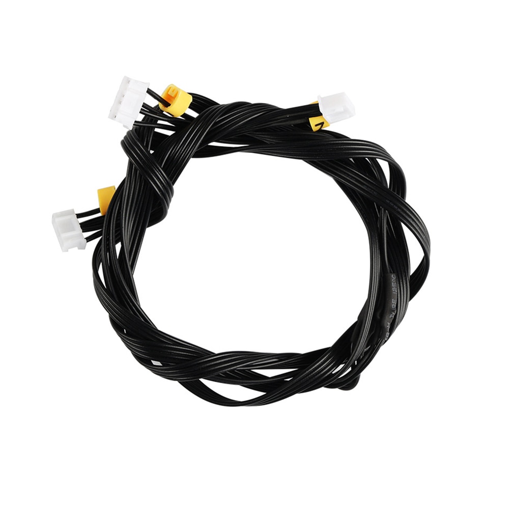 Acessórios para impressora 3d, acessórios para CR-10 CR-10S/Ender-3 cabo do motor de passo duplo eixo z 1.5m