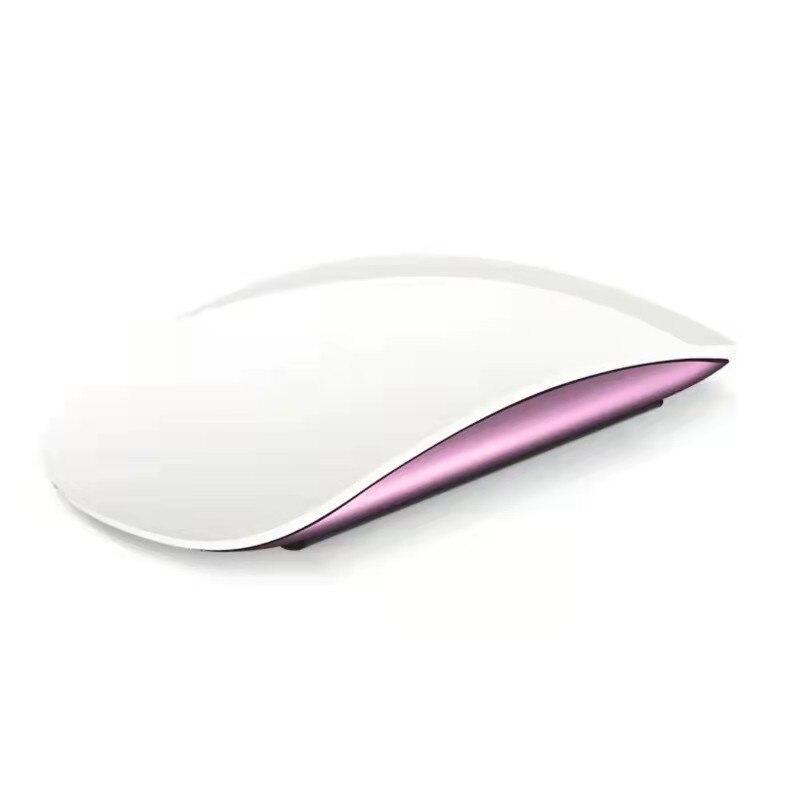 Bluetooth 5.0 Muis Oplaadbare Draadloze Gaming Muizen Roze Slanke Arc Touch Magic Mouse 3 Stille Ergonomische Mause Voor Laptop Gamer: Pink Magic Mouse 3