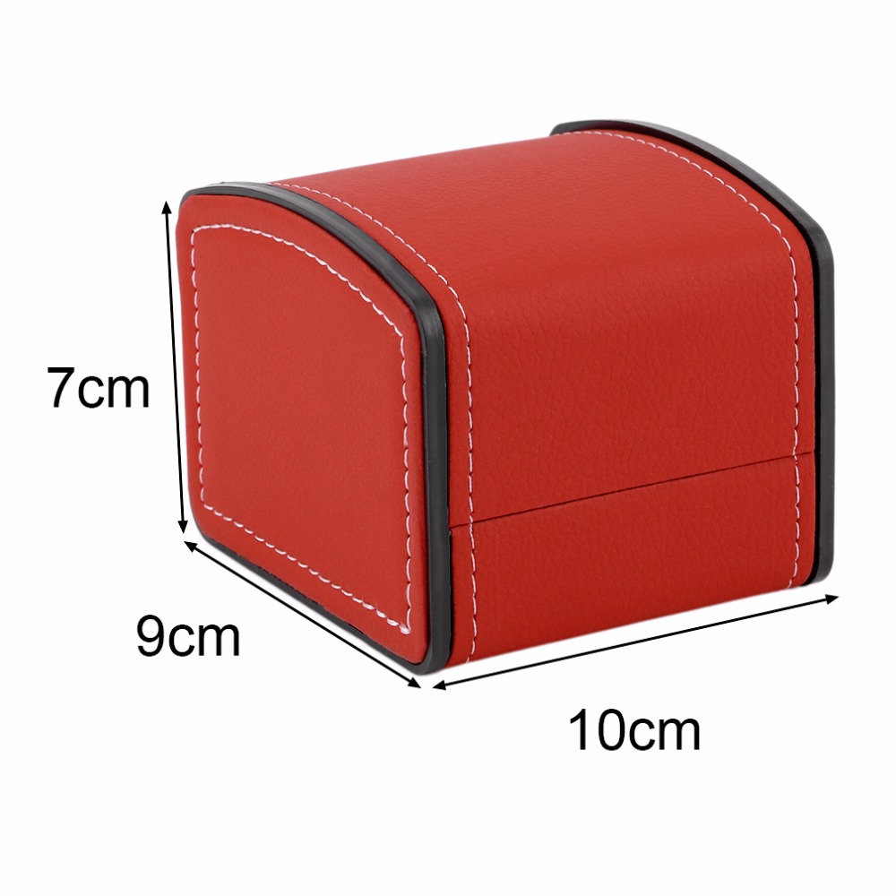 Luxury Watch Box Display Case Boxes Watches Jewelry Leather Storage Box Holder Organizer For Women Men Watches Box