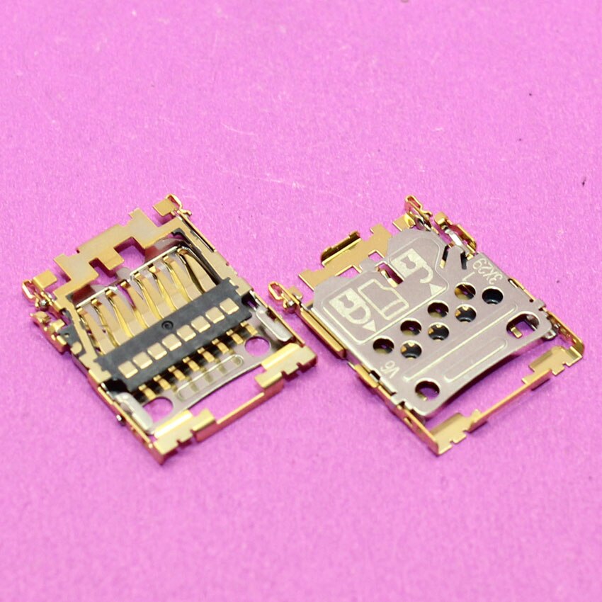 YuXi 100% SIM card socket reader holder card adapters for Nokia Lumia 620 808 SD TF card tray slot connector.