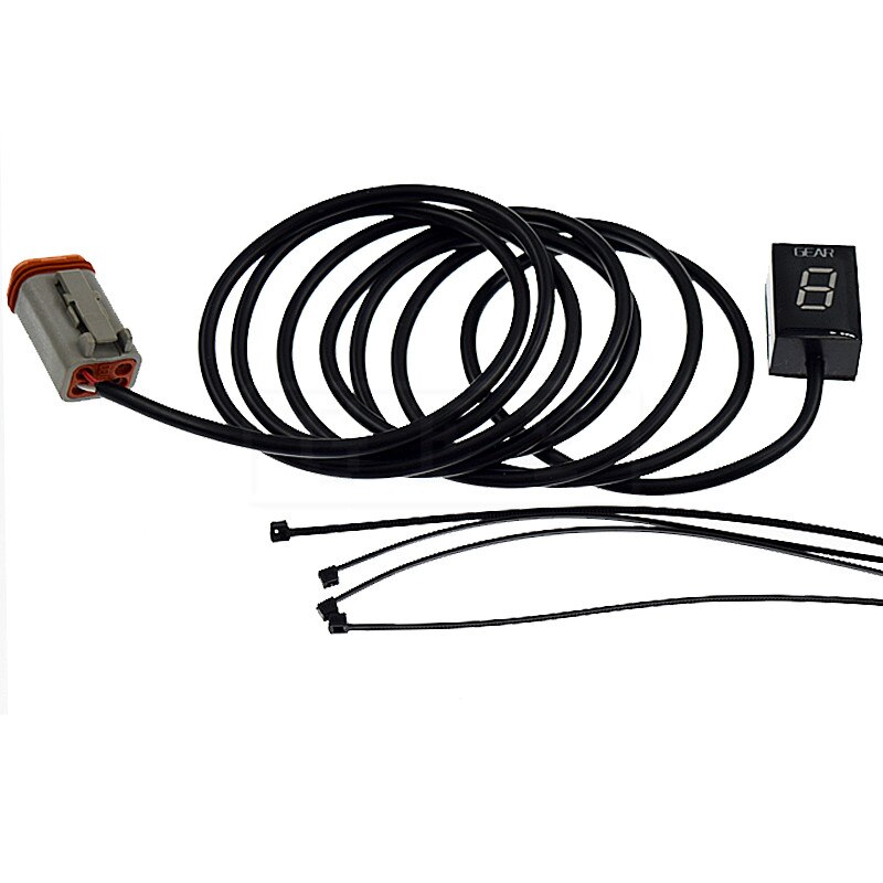 Gear Indicator Gear Meter For Harlei Motorcycle Plug Play EFI Engine Ecu Plug Mount 6 Speed 1-6 Level