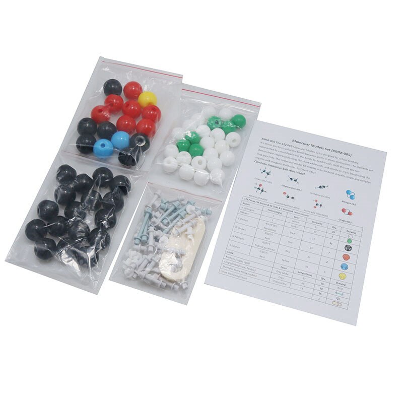 122 Pcs/set Inorganic/organic chemistry teaching s... – Vicedeal