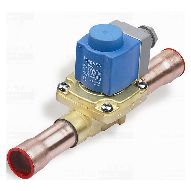 EVR type solenoid valve welded type cold storage solenoid valve Air Conditioning Parts