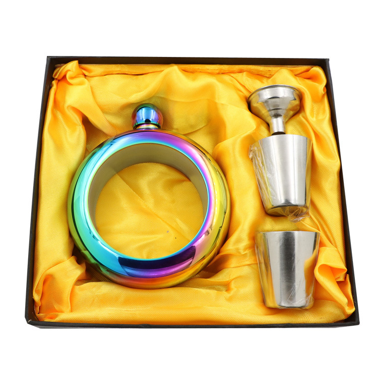 Bracelet Flask 3.5OZ Wine Whiskey Hip Flask Bracelet Alcohol Bottle 100ml Drinkware Stainless Steel Bangle Hip Flask: 10