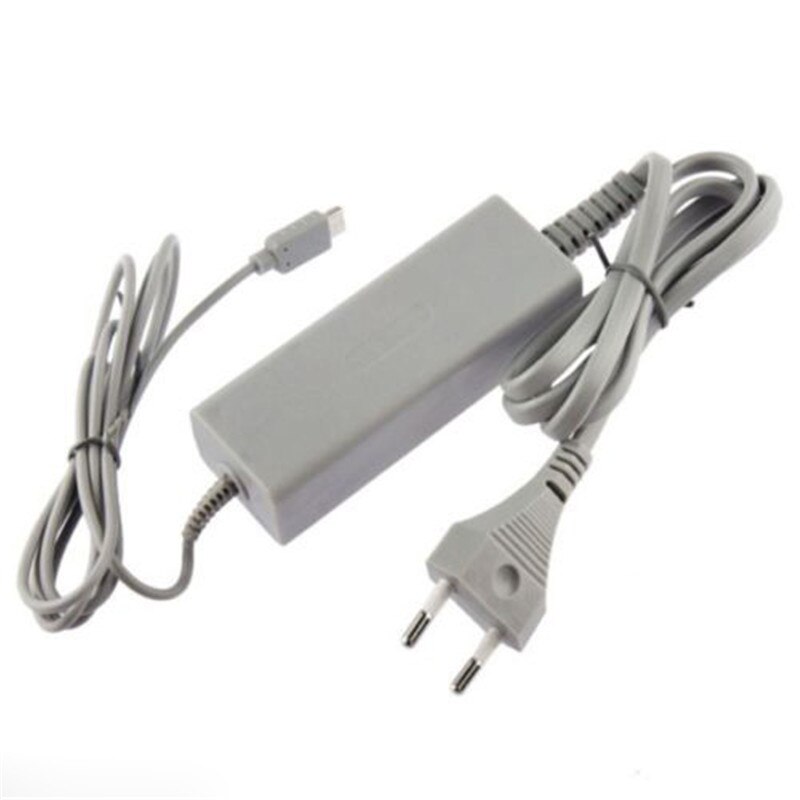 Amzdeal-Adaptador de Cable de alimentación para Nintendo Wii U, cargador de pared con enchufe europeo