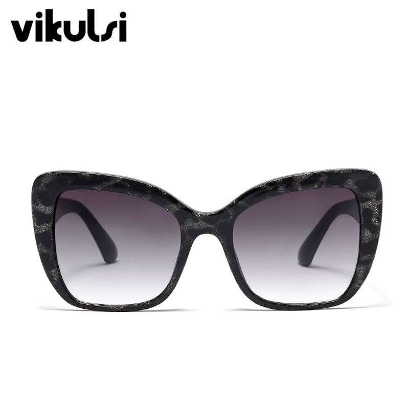Luxury Vintage Cat Eye Sunglasses Women Square Sun Glasses Female Flower Frame Eyewar Retro Black Shades UV400 Oculo