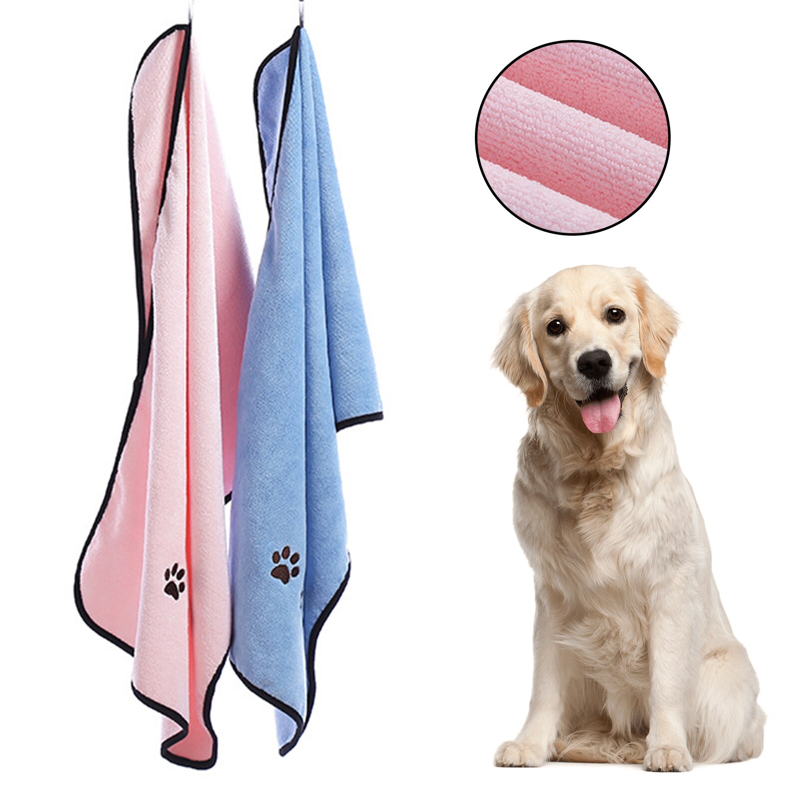 Huisdier Bad Handdoeken Voor Huisdieren Sneldrogende Handdoek Voor Honden Zachte Comfortabele Absorberend Voor Honden En Katten Voor Kleine/Medium Dieren