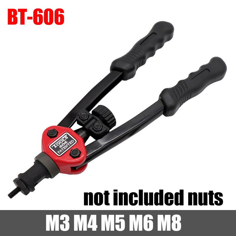 Mandrino Di Ricambio Per Rivettatrice Manuale - Set Per Rivetti M3, M4, M5, M6, M8, M10 - Punta Di Ricambio - 2