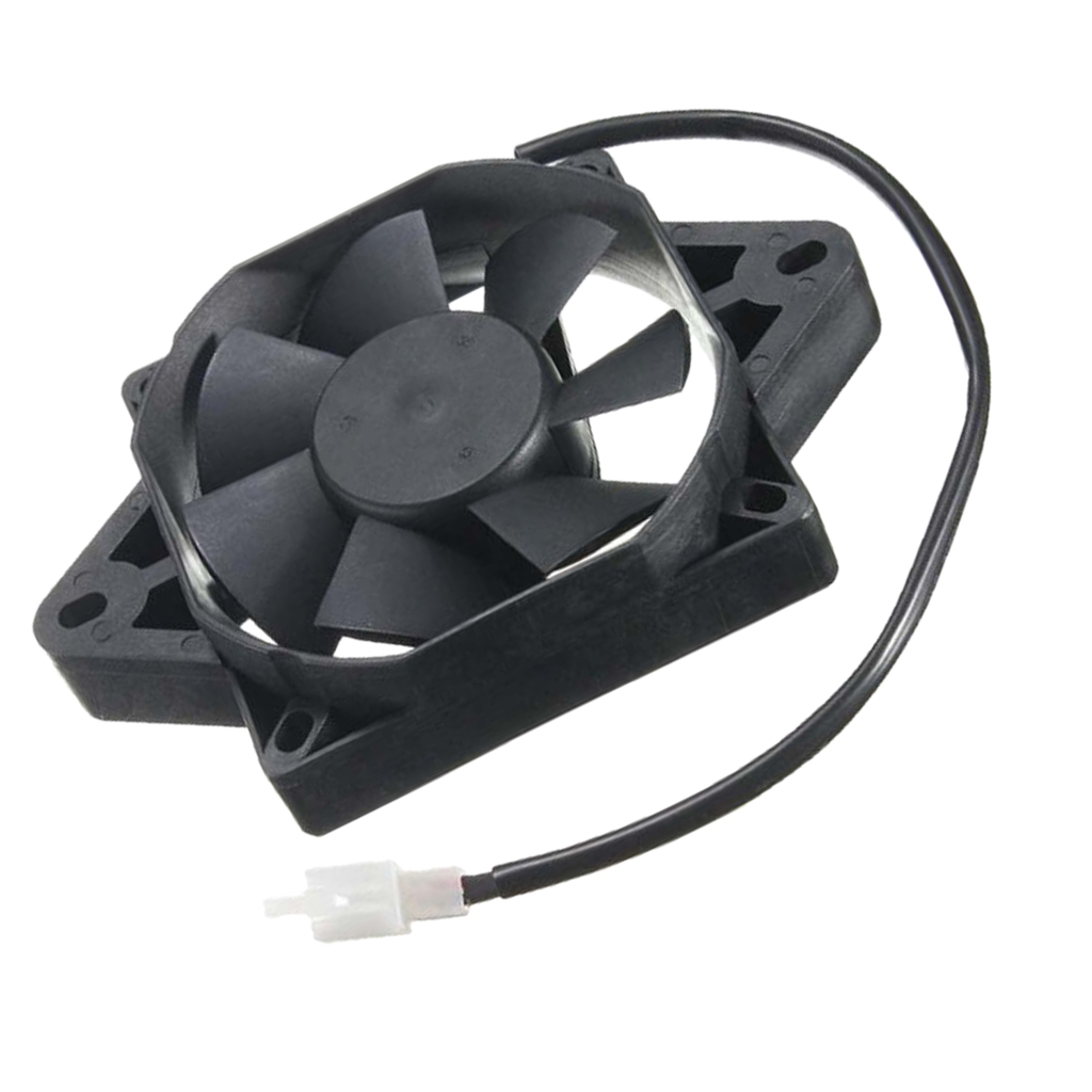 12V Radiator Cooling Thermo Electric Fan For 150cc-250cc Motorcycle Bike ATV