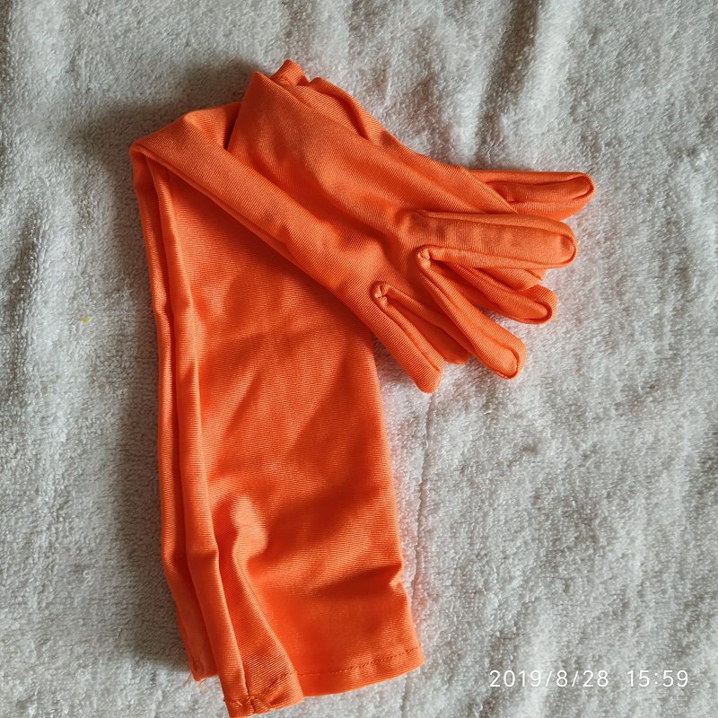 7-12 ans enfant enfant fleur fille gants étudiant doigt long gant violet clair unisexe garçon gant