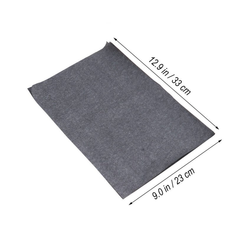 25sheets/bag Transfer Paper Tracing Paper Graphite Carbon Paper Painting Carbon Coated Paper (Gray and Black)
