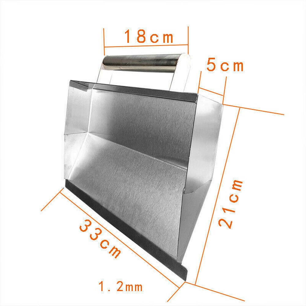 Scraper Putty Cleaning Filling Tool Stainless Steel Plaster Scraper Trowel Wall Concrete Scraping Tools