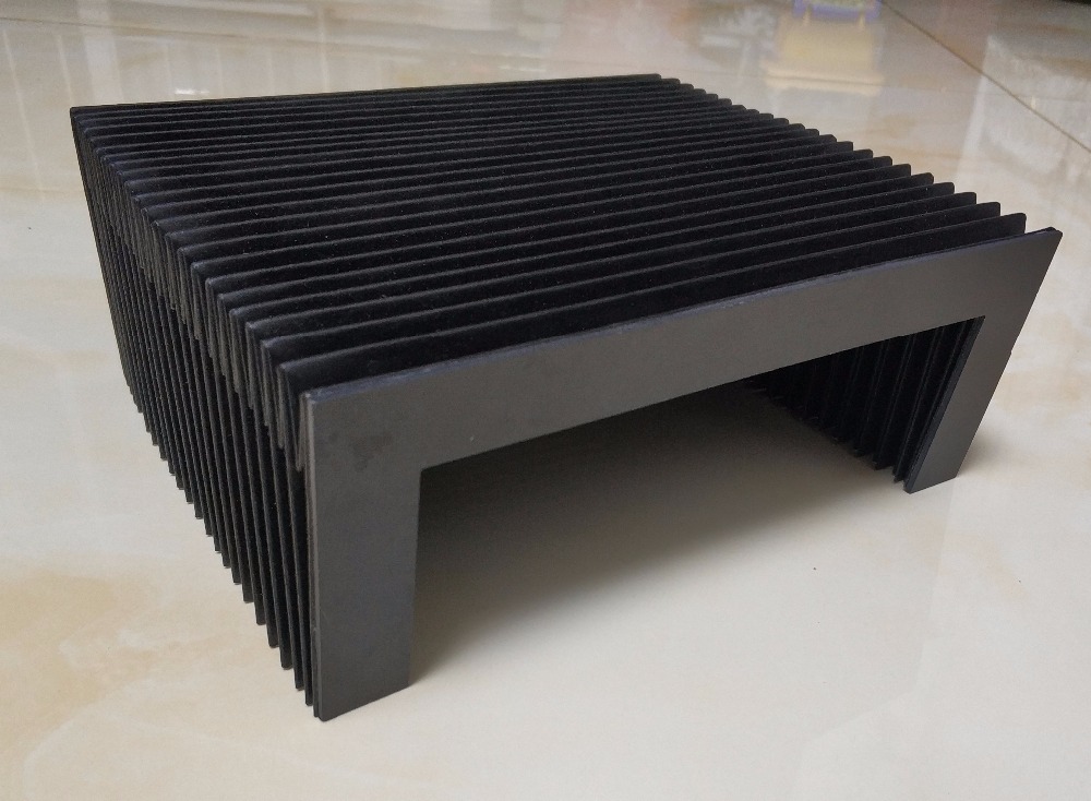 U Vorm Draaibank Bescherming Balg Cover, 260 Mm X 40 Mm X 500 Mm