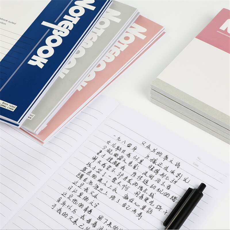 A5 office supplies notebook stationery a5 student book simple exercise book thick soft face copy notepad