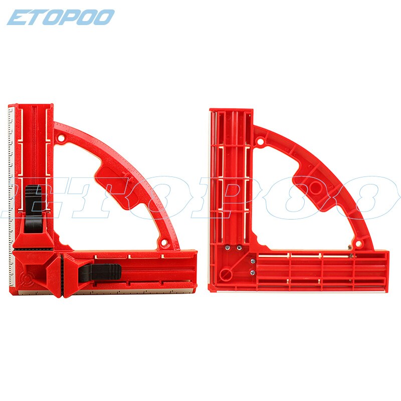 90 Degree Angle Clamp Right Angle Clip Plastic Corner Wooden Clamp Frame Stitching Positioner Fixed Angle For Woodworking Tools