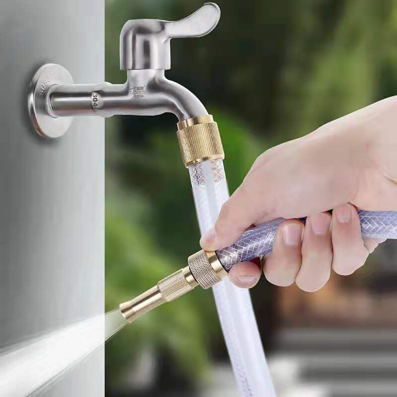 Sprinkler System Tools Adjustable Sprinkler Garden Hose Spray Nozzle Spray Sprinkler High Pressure Direct Spray Garden Hose
