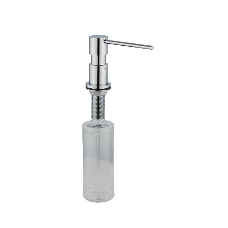 GAPPO Liquid Soap Dispenser Deck Mounted Kitchen Soap Dispensers Brass Built in Counter top Dispenser: G402