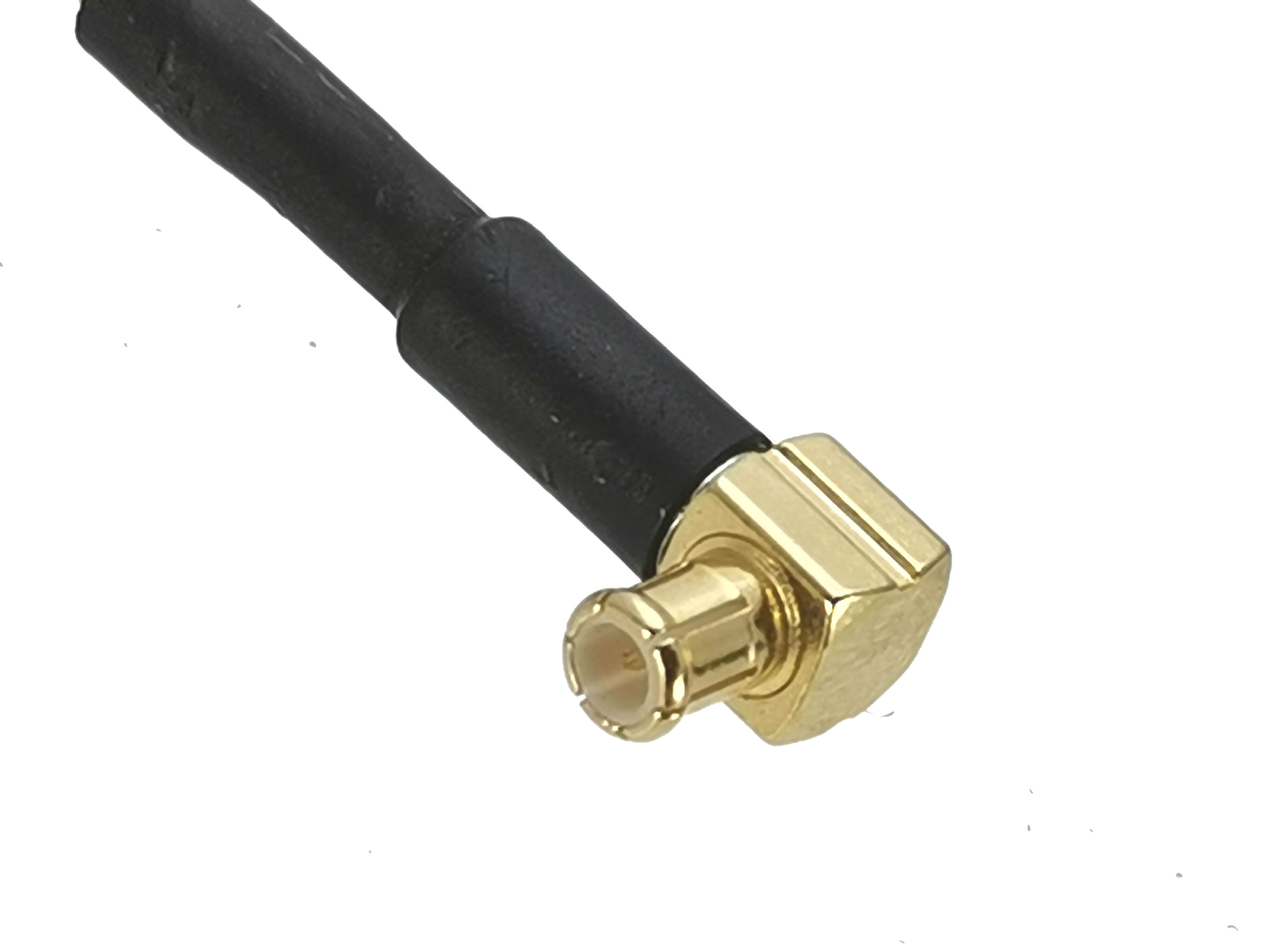 RG316 Cable BNC Male Plug to MCX Male Right Angle Connector Crimp RF Coaxial Pigtail Jumper Adapter Wire Terminal 4inch~10FT